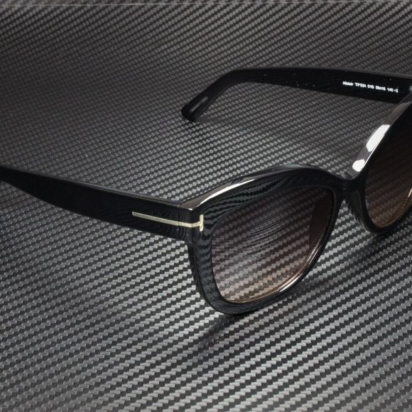 Tom Ford Matte Black Women\'s 56mm Sunglasses! NEW! main image 5